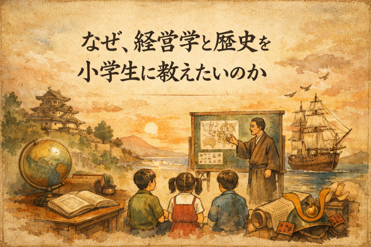 なぜ、悠揚館では経営学✖️歴史なのか？